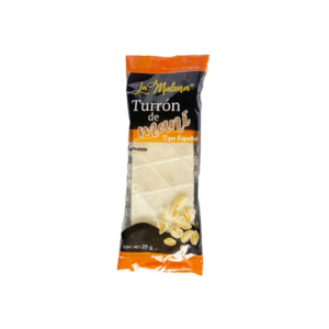 TURRÓN DE MANÍ ESPAÑOL LA MALENA
