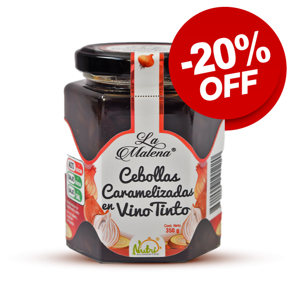 Cebollas caramelizadas con descuento_