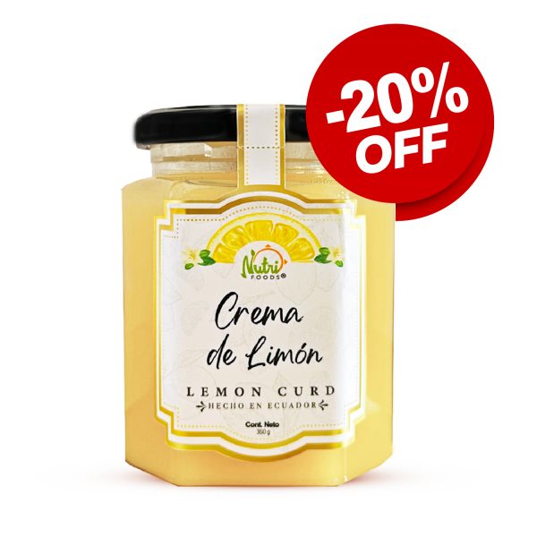 Crema de Limón con descuento